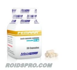 Femara for sale | Letrozole 2.5 mg x 30 tablets | Meditech Pharmaceuticals